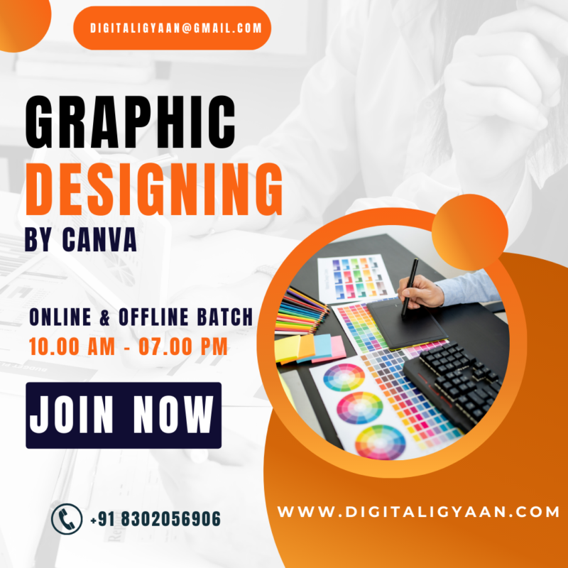 Advanced Canva Graphic Designing Course in 2024 | DigitaliGyaan®
